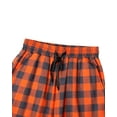 thumbnail image 6 of sogami Mens Flannel Plaid Pajama Pants Elastic Waist PJ Bottom with Pocket, 6 of 7