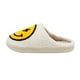 thumbnail image 4 of Zapatillas de casa con cara sonriente para mujer, zapatos de interior, toboganes esponjosos, divertidos, informales, Invierno, 4 of 5