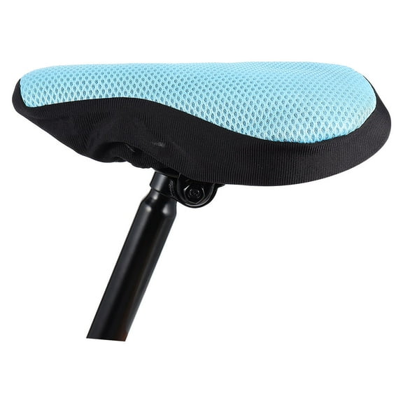 WEUVEB Blue Bike Seat Cover 1Set for Universal Bicycle Comfort and Protection