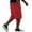 Red -AO20, variant on Dwellite Twill Cargo Shorts for Men Casual Classic Bermuda Shorts with Pockets Drawstring Comfort Big and Tall Pants 2026 Dark Blue 5XL