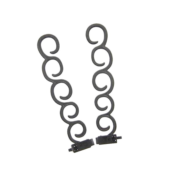 Fiudx Kit de Peinado, 2 Pinzas para Trenzas Francesas, Herramienta Fácil para Hacer Moños, Herramientas de Plástico Duraderas para El Cabello, Looks Elegantes y Rápidos, Uso Diario En Bodas y Fiestas