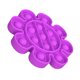 thumbnail image 1 of Vogacara Push Bubble Juguete sensorial Autismo Necesidades especiales Divertido Antiestrés Juguetes para aliviar el estrés para Juguetes Violeta Flor Vogacara FN000172-04, 1 of 6