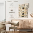 thumbnail image 5 of Elephant Stock Nutcracker Beige Wall Art - Vertical Canvas Wall Art - Kids Room Wall Decor - Pop Culture Canvas - Beige And White Decor By Vesna Skornsek - 34" x 51", 5 of 8