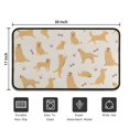 thumbnail image 5 of Golden Retriever with Bones and Paws Door Rugs,Washable Non Slip Door Mats Indoor,Decorative Door Mats,Entry Mat Indoor for Entrance,Bedroom,Kitchen,Bathroom,30"x17", 5 of 6