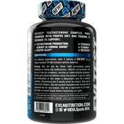 EVL Complete Testosterone Booster for Men - Post Workout Recovery Testosterone Supplement with DIM Plus D Aspartic Acid and Tribulus - EVLTest Estrogen Blocker for Men Post Workout Supplement