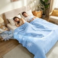 thumbnail image 4 of Cotton Blanket for Bed - Cooling Breathable and Lightweight, Soft Cozy Textured Herringbone Woven Summer Blanket for Home Decor, 4 of 5