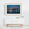 thumbnail image 5 of San Diego Skyline 02 - San Diego California Photography Oak Framed Wall Art Print 24 x 36 inches, 5 of 6