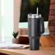 thumbnail image 2 of Termo para Cafe y Agua de Acero Inoxidable GAON 1 L Negro Doble Pared, 2 of 5
