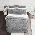 thumbnail image 3 of Ophelia Gray Comforter Set King, 3 of 5