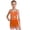 Fluorescent Orange, variant on LiiYii Kids Girls Sparkly Jazz Latin Dance Dress Skirted Leotard Tassel Salsa Rumba Samba Tango Dancewear Hot Pink 6
