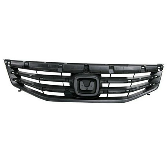 New Aftermarket  Premium Fit Matte-Black Front Grille 71121TA0A11 fits 2011-2012 Honda Accord EX Sedan 4-Door