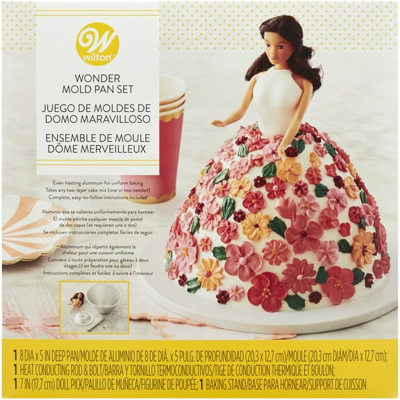 Wilton Wonder Mold Doll Cake Pan Set