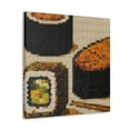 thumbnail image 2 of Sushi in Pointillism - Canvas, 2 of 10