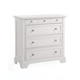 thumbnail image 4 of Homestyles Naples 3 PC Set with Queen Bed & Nightstand with Chest in Off White, 4 of 8