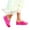 Hot Pink, variant on Womens Platform Cloud Slide Sandals Cute Orthopedic Outdoor Slippers Thick Sole Shower Shoes