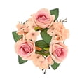 thumbnail image 3 of Anillo de vela Sunnimix Guirnalda de velas Bohemia rosa 7,5 cm, 3 of 8