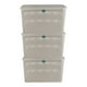thumbnail image 1 of Set de 3 cajas Organizadoras de Plástico Biodegradable Terragave Estilo rattan, 1 of 5