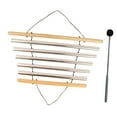 thumbnail image 3 of Timbre de flujo de meditación con mazo, instrumento de baño, instrumentos musicales, timbre de flujo , cuenco de meditación, sonido para 5 tonos, 3 of 8
