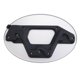 thumbnail image 2 of Motorcycle Side Number Plate Silver Panel Protector for YAMAHA XSR700 XSR 700 2021-2023 XSR900 XSR 9, 2 of 5