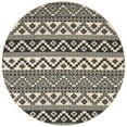 thumbnail image 4 of SAFAVIEH Veranda Luwig Southwestern Indoor/Outdoor Runner Rug, 2'3" x 8', Grey/Beige, 4 of 10