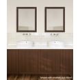 thumbnail image 5 of DesignOvation Beatrice Framed Wall Mirror, 27x39, Walnut Brown, 5 of 5