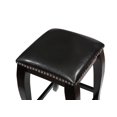thumbnail image 4 of Tabouret de bar carré noir Mesa, 4 of 5