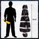 thumbnail image 5 of Halloween Decorations Dead Victim Props - Scary Fake Corpse in Bag Hallowmas Outdoor Prop Creepy Haunted House Decor (Re, 5 of 5