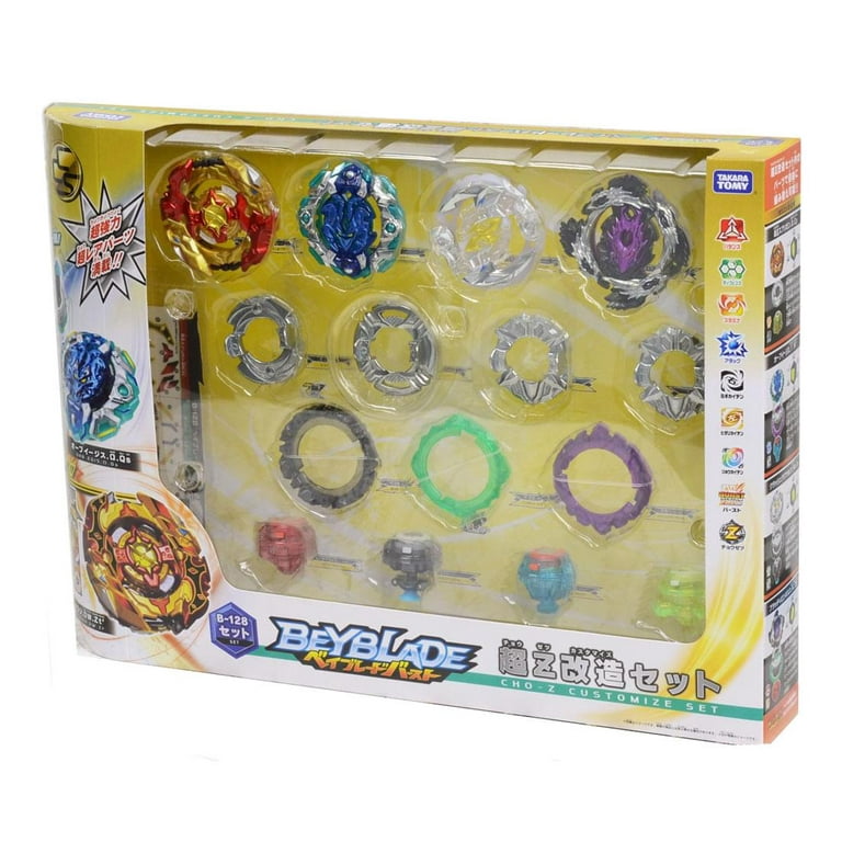 Beyblade Burst Takaratomy B 128 Super Z Remodeling Set