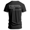 thumbnail image 5 of You Are Enough Tshirt for Men Summer Short Sleeve Crewneck Dear Person Behind Me Shirt Mens Graphic Tee, 5 of 6