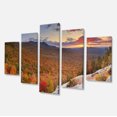 thumbnail image 2 of Endless Forests in Fall Panorama - Impression sur Toile Paysage, 2 of 3