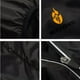 thumbnail image 4 of Visibilidad Y Chaqueta de Reflectante Equipo de Seguridad / Jersey Wind Coat para proteger Cortavientos ropa para deportiva Al Negro, 4 of 8