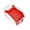Red Lunch Meat Slicer, variant on Effortless Slicing & Cutting: 10 Stainless Steel Wires Multifunctional Slicer for Cheese, Eggs, Vegetables, Fruits & Soft Foods - Yellow