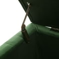 thumbnail image 5 of Noble House Canterbury Upholstered Storage Ottoman Bench, Forest Green Velvet, Matte Black, 5 of 12