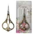 thumbnail image 1 of HLONK 2Inch Stainless Steel Scissors Silver Sewing Embroidery Scissors Small Precision Detail Scissors Vintage Shears Sharp Cutter for Fabric Paper Cutting Craft Art Work DIY Tool DIY, 1 of 6