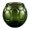 Football green, variant on Misright Glass Barwares Football/Baseball Shaped Drinking Cup For Kitchen And Outdoor