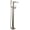 Stainless, variant on Delta Zura Floor Mount Tub Filler Trim, Stainless
