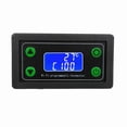 thumbnail image 2 of Temperature WIFI Remote High Temperature Digital Thermostat LCD Screen Display K Type Thermocouple High Temperature Controller -99 to 999 degrees Celsius  Black, 2 of 7