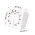 thumbnail image 3 of YFTDEF Mechanical Kitchen Timer, Accurate Reminder, Energy Saving, No Battery Required, Crisp Ringtone, Time Management Tool, Ideal for Cooking and Home Use, 3 of 4