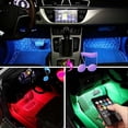 thumbnail image 5 of Tira de luces LED para coche con puerto USB, cargador y control remoto, 5 of 5