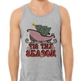 thumbnail image 2 of Sleigh Tis the Season Tank Top Unisex X-Large Grey, 2 of 5