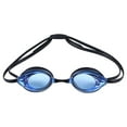 thumbnail image 2 of Lunettes de Natation de Course à Brouillard - Sangle Élastique Réglable Rapide, Lunettes de Natation pour Hommes Femmes - Bleu Foncé, 2 of 8
