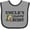 Heather and Black, variant on Inktastic Uncle's Fishing Buddy Boys Baby Bib