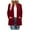 Wine, variant on Elegant Long Sleeve Open Front Duster Cardigan For Women With Convenient Pockets Lightweight Outerwear Layer Women Casual Dress Sweater Long Sleeve Hoodie Womens Long Hooded Sweatshirt