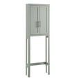 thumbnail image 5 of Crosley Savannah Wooden Bathroom Spacesaver in Gray, 5 of 15