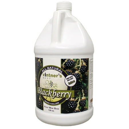 - Vintner's Best Blackberry Fruit Wine Base 128 oz.