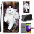 thumbnail image 1 of Bonita funda de libro pintada ultradelgada para Samsung Galaxy S22 S21 Ultra S20 FE S10 Plus S8 Cat Panda Man Lady Protect Phone Capa D08G qiuyongming unisex, 1 of 2