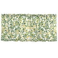 thumbnail image 7 of Yayeee Kitchen Curtains Tier Set of 2 Light Filtering 57"x24" Over Sink Window Panels, Olive Leaf, 7 of 7