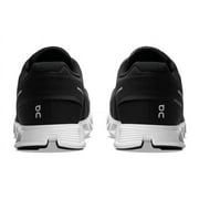On-Running Cloud 5 Black/White Mens Casual Running Sneakers