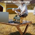 thumbnail image 4 of VTOMAN FlashSpeed 300 Portable Power Station,230Wh LiFePO4 Battery Solar Generator,110V/300W Pure Sine Wave AC Outlet for Camping,RV,Home Emergency Backup,Outdoors​(No Solar Panel), 4 of 7