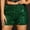 Green, variant on Womens Sequin Shorts Elastic High Waisted Sparkly Straight Legs Shorts Fashion Solid Color Glitter Sparkle Holiday Party Shorts